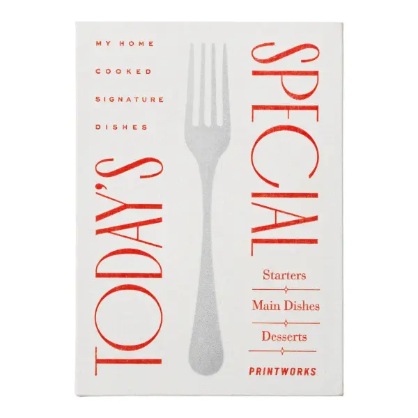 Recipe Book Today’s Special