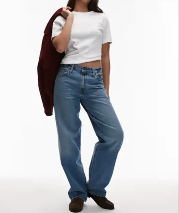 Baggy Dad Lino+ Denim Jeans