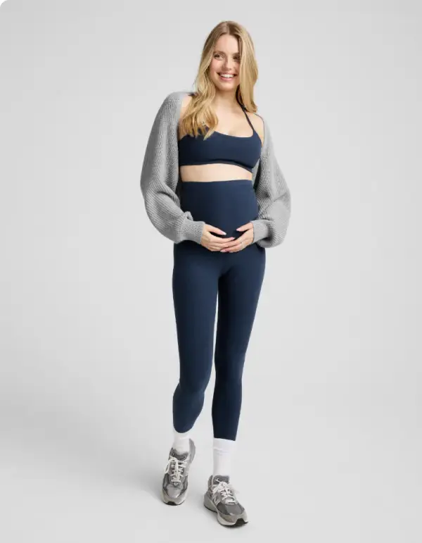 Spacedye Love the Bump Midi Maternity Legging
