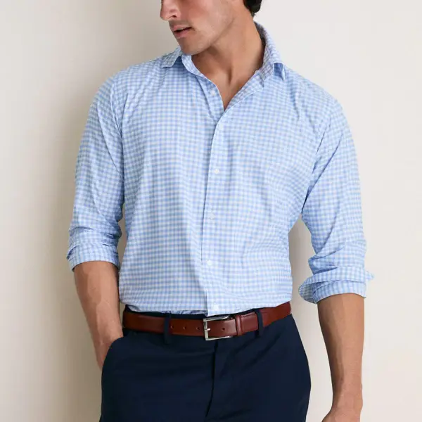 Lewis Performance Twill Sport Shirt