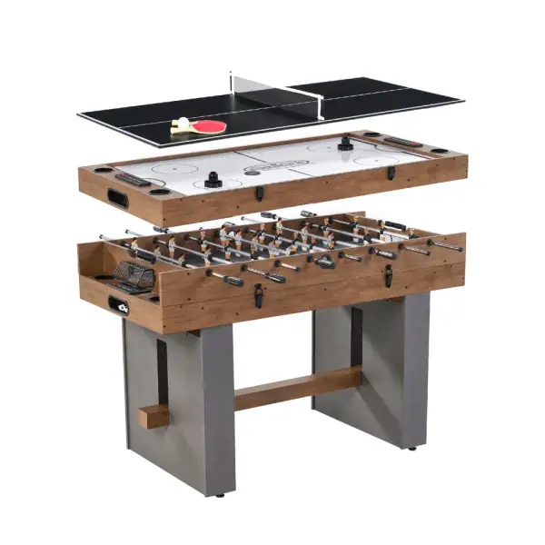 Combo Game Table – Foosball, Air Hockey, Table Tennis & More