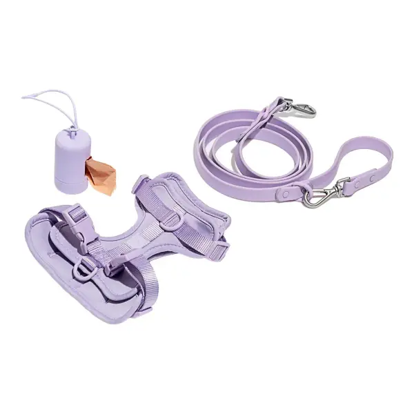 Cushioned Harness + Waterproof Leash Walk Kit