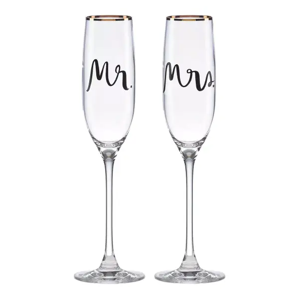 Wedding Party Flute Pair