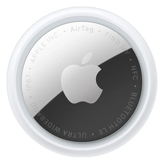 Apple - AirTag (4-Pack) - Silver