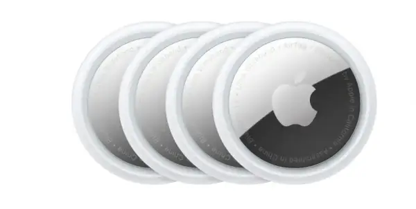 Apple - AirTag (4-Pack) - Silver