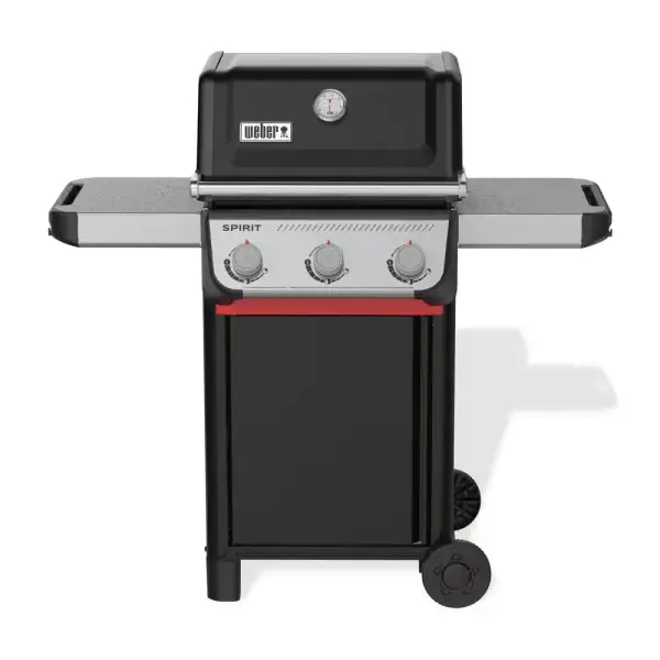 Weber Spirit E-310 3-Burner Liquid Propane Gas Grill in Black with Snap-Jet Ignition 1500788 - The Home Depot