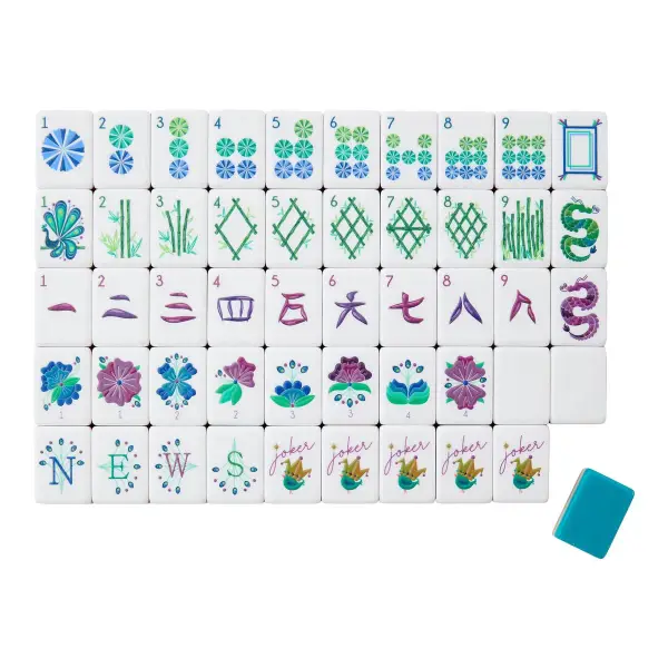 Lagoon Mahjong Tiles