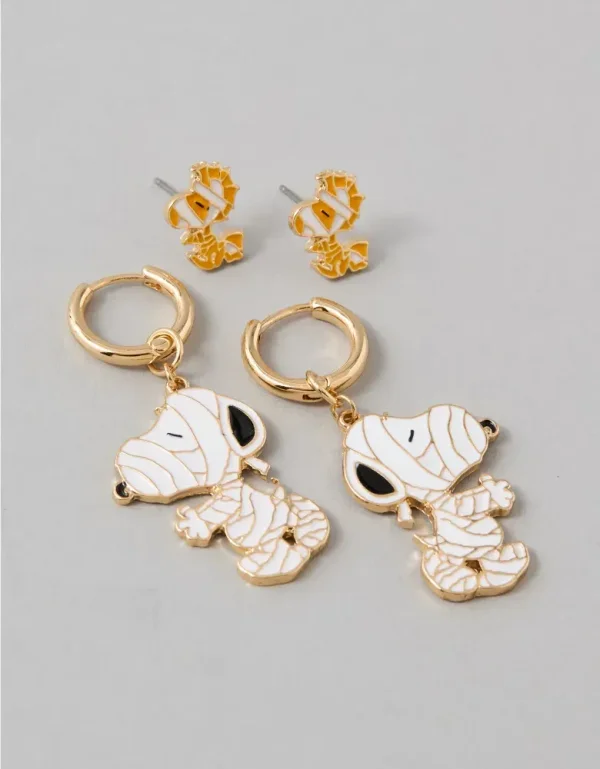 AEO Halloween Snoopy Earrings 2-Pack