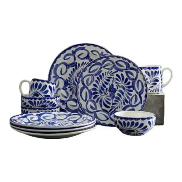 Puebla Porcelain Dinnerware Set