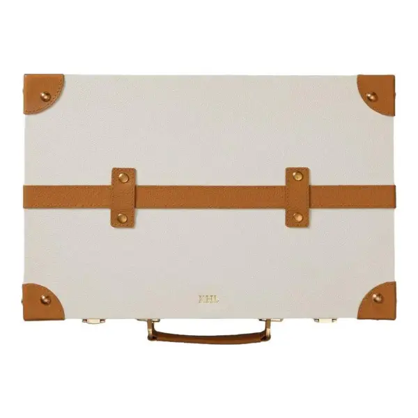 Montauk Leather Backgammon Game Set