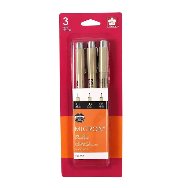 Micron Archival Ink Pens