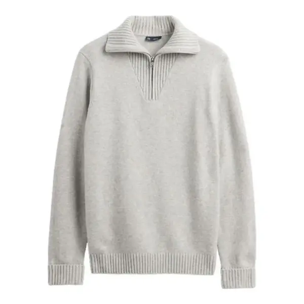 CashSoft Quarter-Zip Pullover Sweater