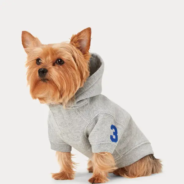 Big Pony Fleece Dog Hoodie