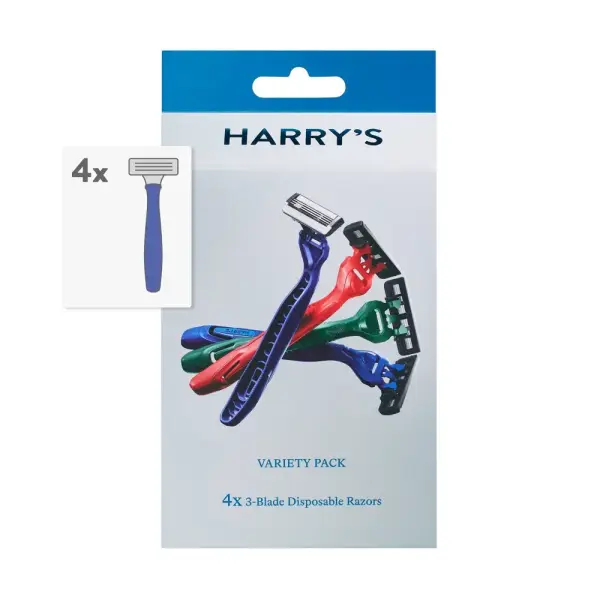Disposable 3-Blade Razors