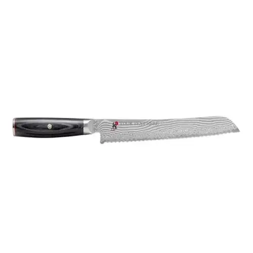 MIYABI Kaizen II - 5000FCD 9.5-inch Bread Knife - Custom Engraved, Personalized