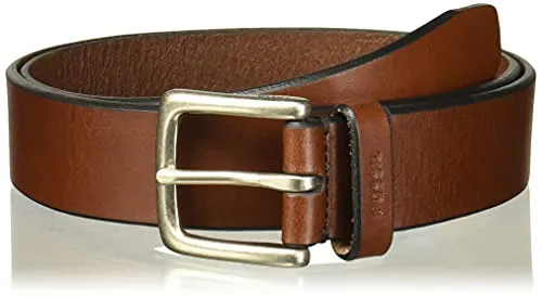 Fossil Men's Joe Leather Casual Jean Every Day Belt, Size 34, Brown