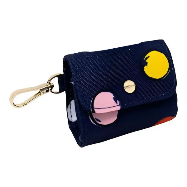 Watercolor Dot Doggie Bag Holder