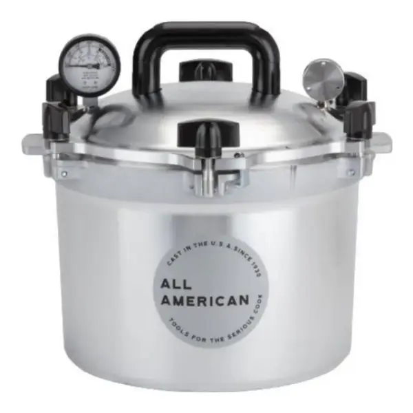 Aluminum Pressure Cooker with Rack