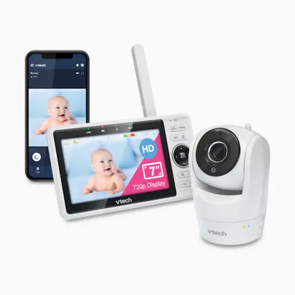 VTech VM901 5" 1080p WiFi Smart Pan & Tilt Video Baby Monitor