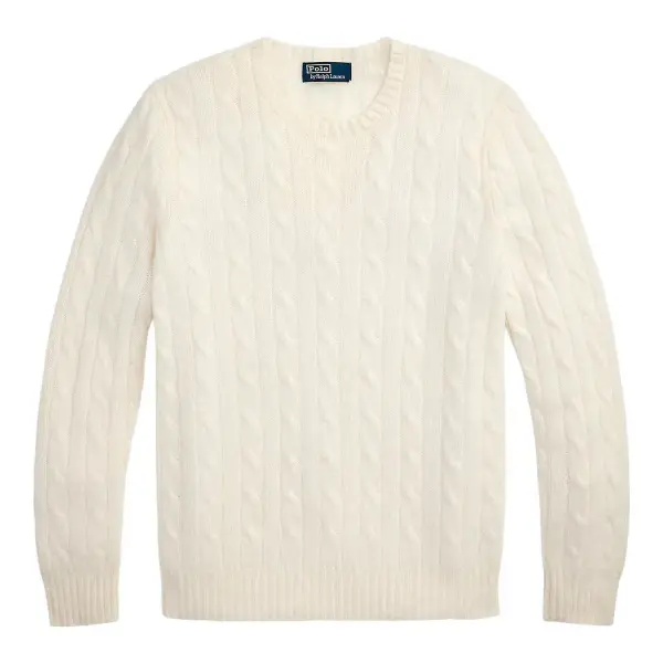 The Iconic Cable-Knit Cashmere Sweater