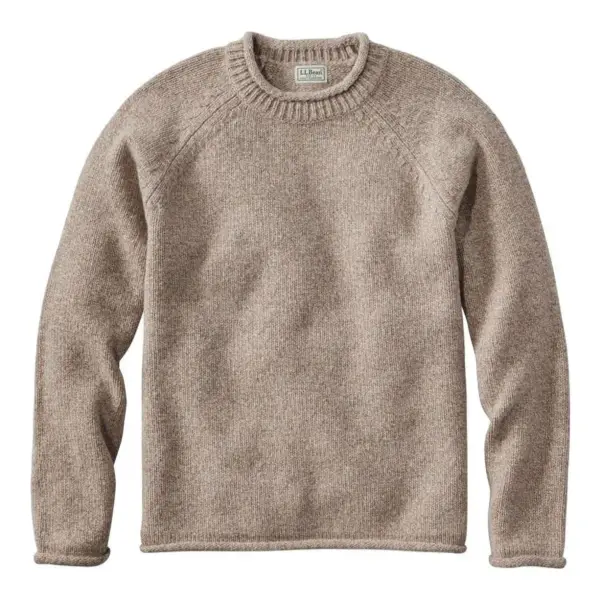 Classic Ragg Wool Sweater Rollneck