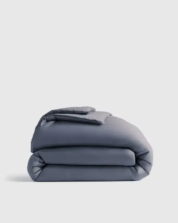 Organic Cotton Premium Down Alternative Comforter - All Season in Mineral