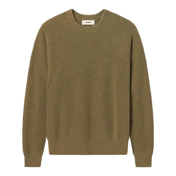 Seafarer Cotton Rib Crew Sweater