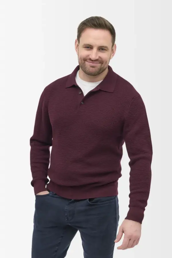 Merino Waffle Knit Sweater