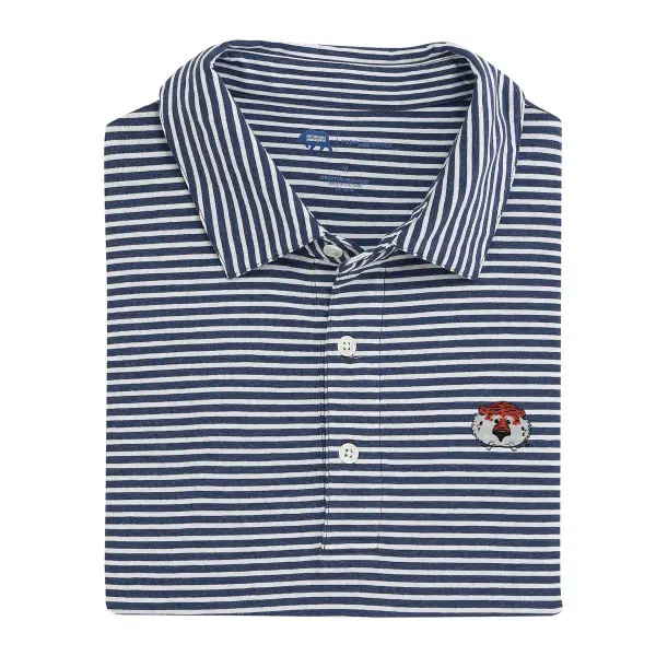 Row Stripe Icon Polo