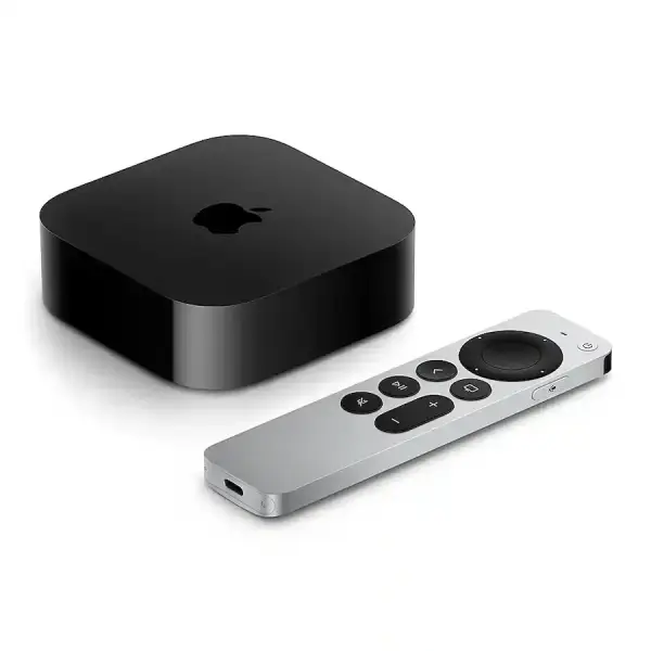 Apple - TV 4K 128GB Streaming Device (3rd generation) - Wi-Fi + Ethernet - Black
