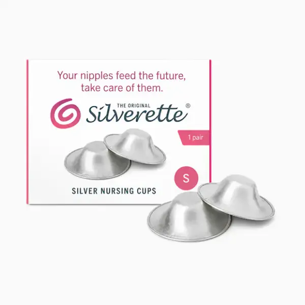 Silverette Silver Nursing Cups - Small