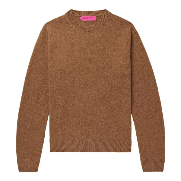 Hand-Knitted Cashmere Sweater