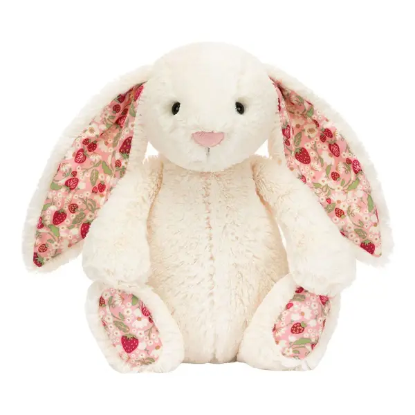 Blossom Bunny 'Berry' with Personalised Jumper