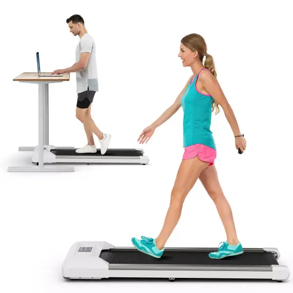 2.5HP Under Desk Treadmill with Remote Control and LED Display
