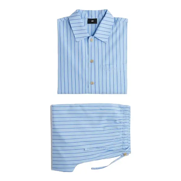 Poplin Pajama Shirt and Pants