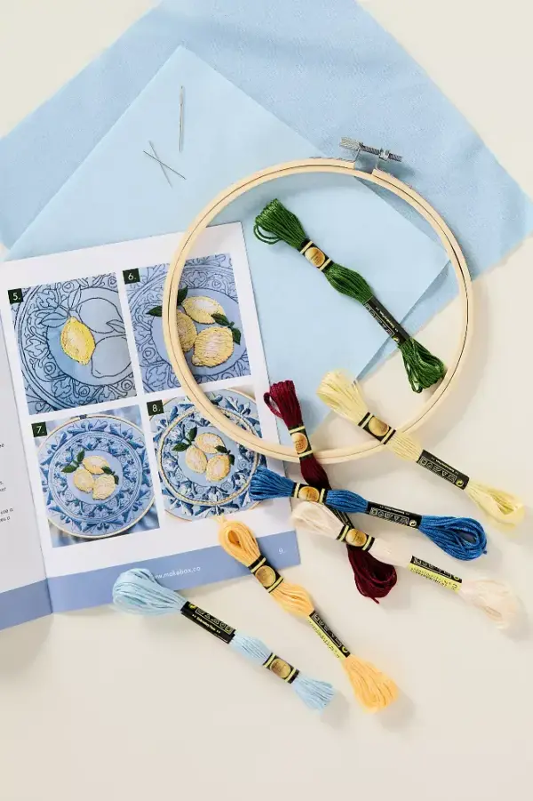 MakeBox and Co. Summer Embroidery Kit