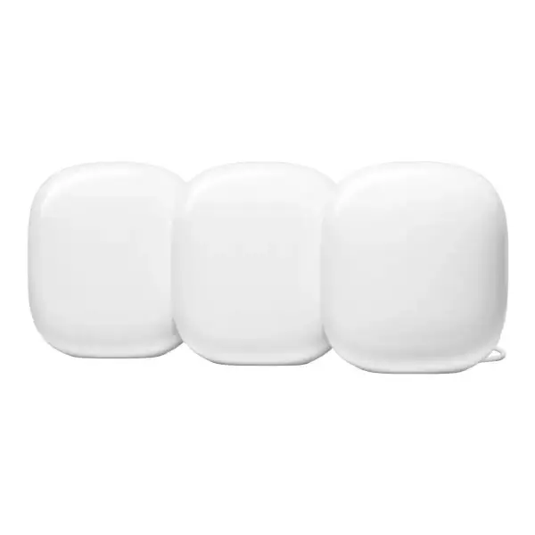 Nest Wi-fi Pro 6e AXE5400 Mesh Router (3-pack) - Snow