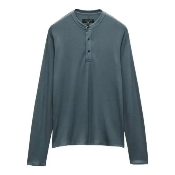 Tech Waffle Henley Top