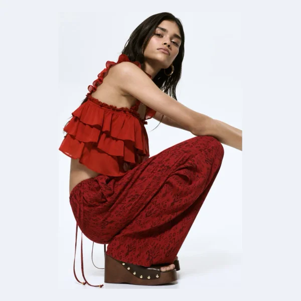Viscose Drawstring Pants
