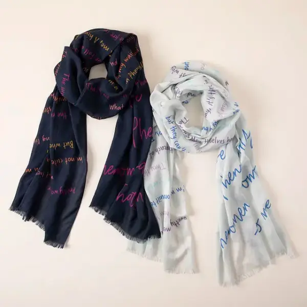 Maya Angelou Phenomenal Woman Scarf