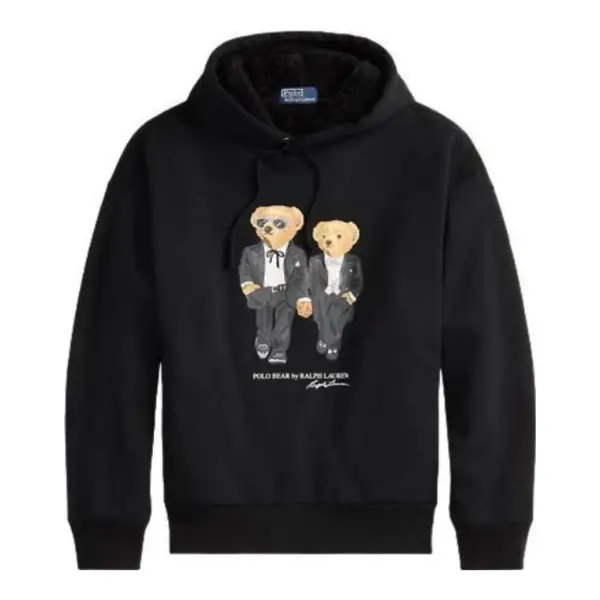 The Ralph & Ricky Tuxedo Bear Hoodie