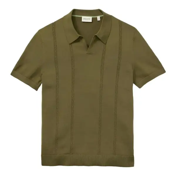 Hudson Linen Cotton Sweater Polo