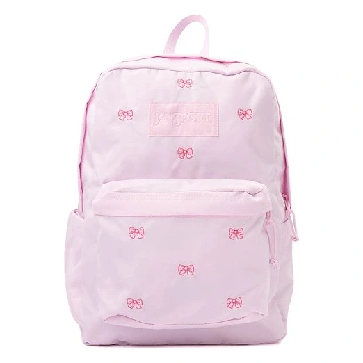 JanSport Superbreak® Plus Backpack - Pink Bows