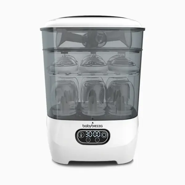 Baby Brezza One Step Baby Bottle Sterilizer Dryer Advanced - White