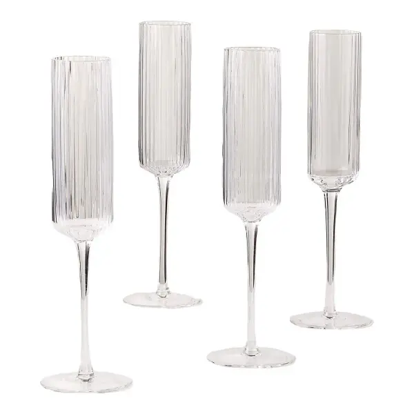 Eve Champagne Flute Set Of 4