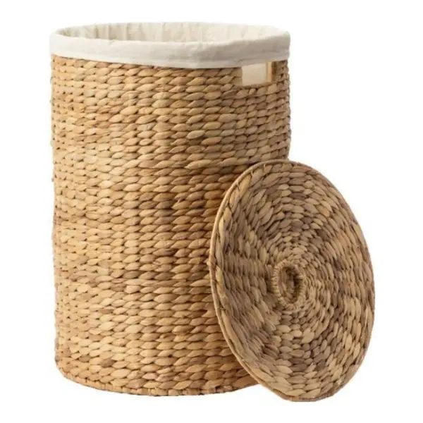 Round Water Hyacinth Basket