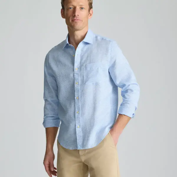 Wrinkle-Resistant Linen Wildehart Shirt