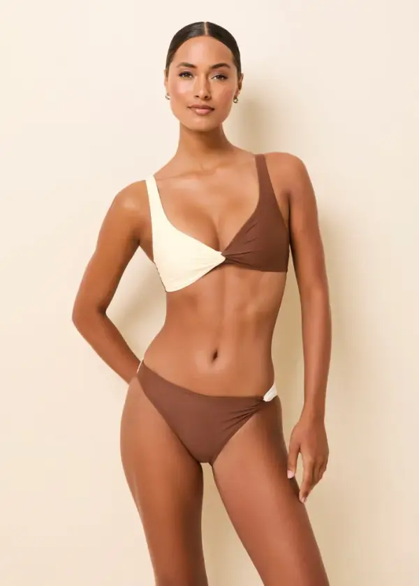 Perrie Bikini Top Brule / Coconut