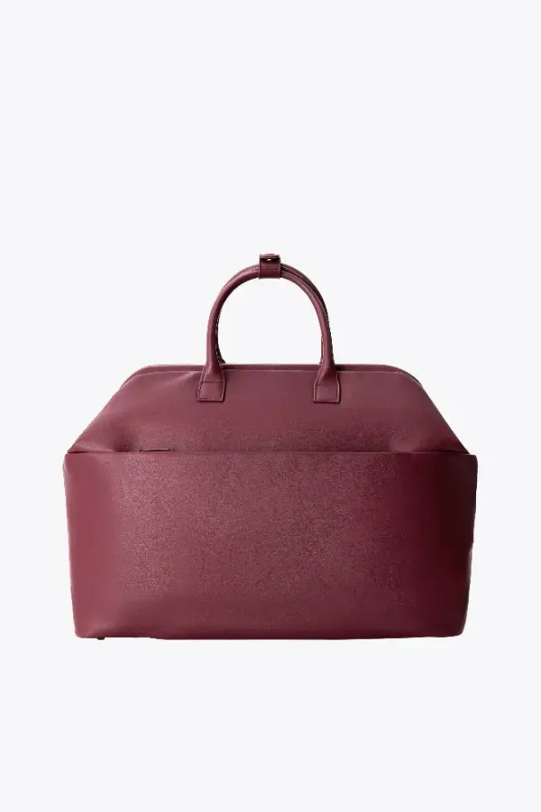 BÉIS 'The Essential Weekender' in Burgundy