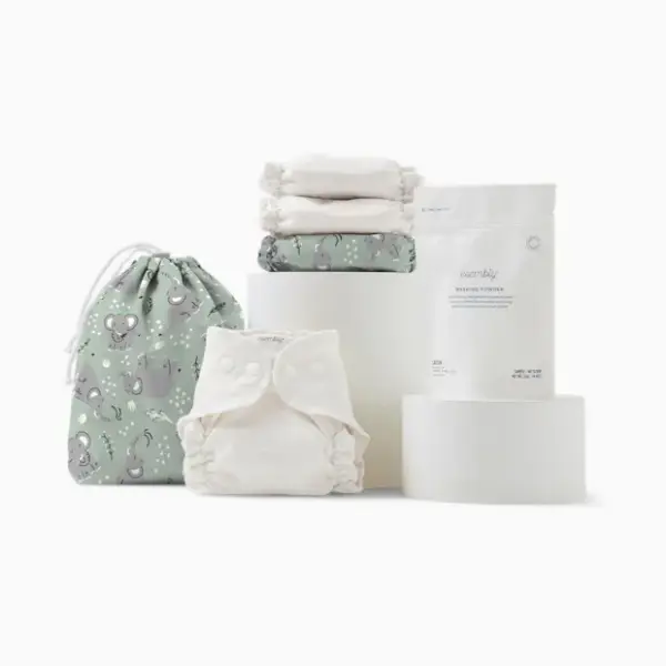 Esembly Cloth Diapering Try-It Kit - Elephants, Size 1 (7-17 Lbs)